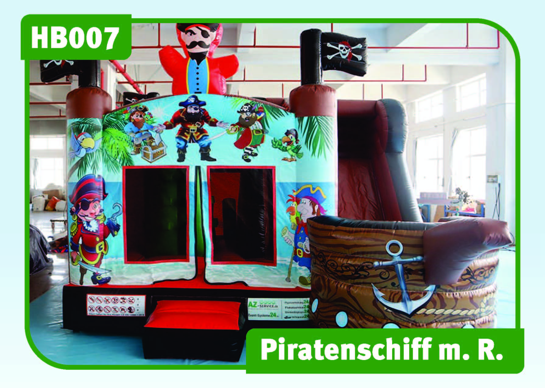 Piratenschiff m. R.